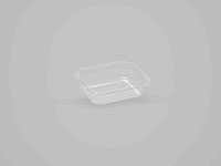 5.79 x 4.06 x 1.54 Inch (in) Size Rectangle Polyethylene Terephthalate (PETE) Food Packaging Container (500555)