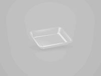 6.73 x 5.00 x 1.14 Inch (in) Size Rectangle Polyethylene Terephthalate (PETE) Food Packaging Container (500608)