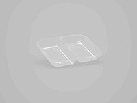 7.87 x 6.10 x 1.34 Inch (in) Size Rectangle Polyethylene Terephthalate (PETE) Food Packaging Container (500654)