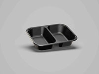 7.87 x 6.10 x 1.57 Inch (in) Size Rectangle Polyethylene Terephthalate (PETE) Food Packaging Container (500693)