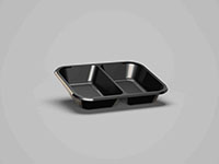 7.87 x 6.10 x 1.38 Inch (in) Size Rectangle Polypropylene (PP) Food Packaging Container (500708)
