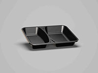 8.94 x 6.97 x 1.38 Inch (in) Size Rectangle Polypropylene (PP) Food Packaging Container (500797)