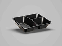8.94 x 6.97 x 1.77 Inch (in) Size Rectangle Polypropylene (PP) Food Packaging Container (500860)