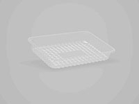10.24 x 6.97 x 2.17 Inch (in) Size Rectangle Polypropylene (PP) Food Packaging Container (500885)