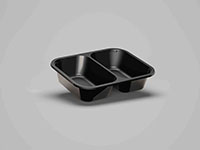 7.87 x 6.10 x 1.77 Inch (in) Size Rectangle Polypropylene (PP) Food Packaging Container (500939)
