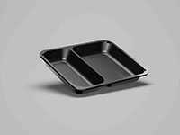 8.94 x 6.97 x 1.18 Inch (in) Size Rectangle Polypropylene (PP) Food Packaging Container (500940)