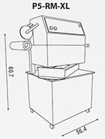 P5-RM-XL – Semi-Automatic Rotary Tray/Cup Seal System (P5-RM-XL) - 2