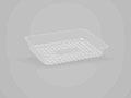 10.24 x 6.97 x 1.46 Inch (in) Size Rectangle Polyethylene Terephthalate (PETE) Food Packaging Container (500587)