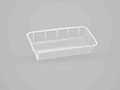 9.21 x 5.12 x 1.85 Inch (in) Size Rectangle Polyethylene Terephthalate (PETE) Food Packaging Container (500638)
