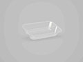 8.54 x 5.04 x 1.77 Inch (in) Size Rectangle Polyethylene Terephthalate (PETE) Food Packaging Container (500645)