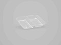 7.87 x 6.10 x 1.34 Inch (in) Size Rectangle Polyethylene Terephthalate (PETE) Food Packaging Container (500654)