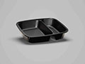 9.57 x 8.07 x 1.77 Inch (in) Size Rectangle Polypropylene (PP) Food Packaging Container (500824)