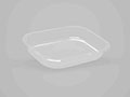 10.79 x 8.35 x 2.36 Inch (in) Size Rectangle Polypropylene (PP) Food Packaging Container (501031)