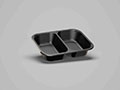7.87 x 6.10 x 1.57 Inch (in) Size Rectangle Polypropylene (PP) Food Packaging Container (501037)