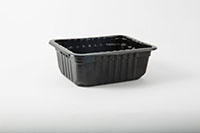 8.75 x 6.72 x 2.65 Inch (in) Size Rectangle Polypropylene (PP) Food Packaging Container (500721)
