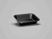 7.87 x 6.10 x 1.57 Inch (in) Size Rectangle Crystalline Polyethylene Terephthalate (CPET) Food Packaging Container (500047)