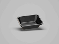 6.73 x 5.00 x 1.97 Inch (in) Size Rectangle Polyethylene Terephthalate (PETE) Food Packaging Container (500492)