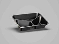 8.94 x 6.97 x 1.77 Inch (in) Size Rectangle Polyethylene Terephthalate (PETE) Food Packaging Container (500502)