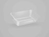 9.06 x 5.71 x 2.36 Inch (in) Size Rectangle Polyethylene Terephthalate (PETE) Food Packaging Container (500628)