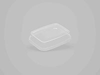 7.20 x 5.47 x 1.10 Inch (in) Size Rectangle Polyethylene Terephthalate (PETE) Food Packaging Container (600021)