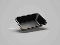 8.54 x 5.04 x 1.97 Inch (in) Size Rectangle Polypropylene (PP) Food Packaging Container (500819)