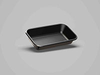 8.46 x 5.00 x 1.57 Inch (in) Size Rectangle Polypropylene (PP) Food Packaging Container (500056)
