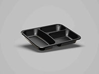 8.94 x 6.97 x 1.18 Inch (in) Size Rectangle Polypropylene (PP) Food Packaging Container (500859)