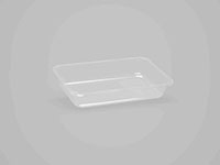 9.06 x 5.71 x 1.57 Inch (in) Size Rectangle Polypropylene (PP) Food Packaging Container (500952)