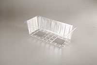 11.77 x 5.87 x 3.74 Inch (in) Size Rectangle Polypropylene (PP) Food Packaging Container (501008)