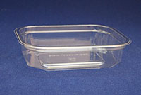 6.63 x 5.00 x 1.75 Inch (in) Size Rectangle Polyethylene Terephthalate (PETE) Food Packaging Container (T304)