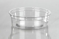 1.44 x 4.60 Inch (in) Size Round Polyethylene Terephthalate (PETE) Food Packaging Container (T457)