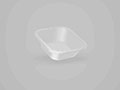 6.50 x 6.50 x 2.01 Inch (in) Size Square Polyethylene Terephthalate (PETE) Food Packaging Container (500665)