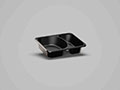6.42 x 4.84 x 1.38 Inch (in) Size Rectangle Polypropylene (PP) Food Packaging Container (500829)