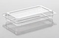 7.39 x 4.52 x 1.47 Inch (in) Size Miscellaneous Polyethylene Terephthalate (PETE) Food Packaging Container (T19918)
