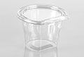 4.37 x 4.33 x 2.95 Inch (in) Size Miscellaneous Polyethylene Terephthalate (PETE) Food Packaging Container (T20171)