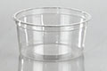 2.11 x 4.60 Inch (in) Size Round Polyethylene Terephthalate (PETE) Food Packaging Container (T4511)