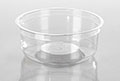 2.91 x 5.63 Inch (in) Size Round Polyethylene Terephthalate (PETE) Food Packaging Container (T524B)